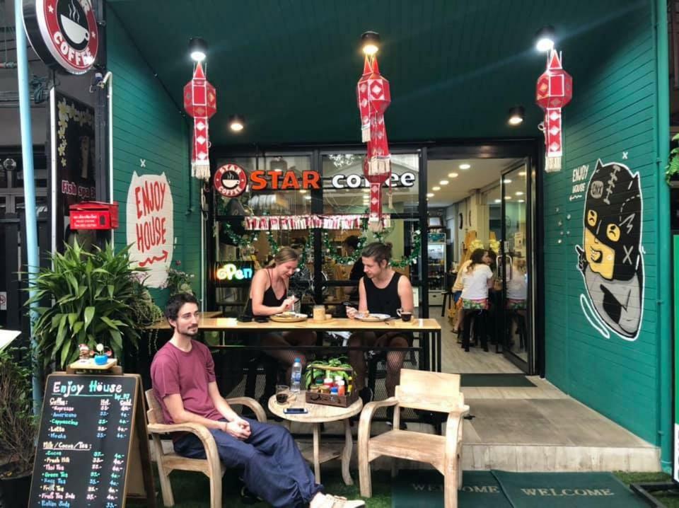 Enjoy House Hostel Chiang Mai Luaran gambar